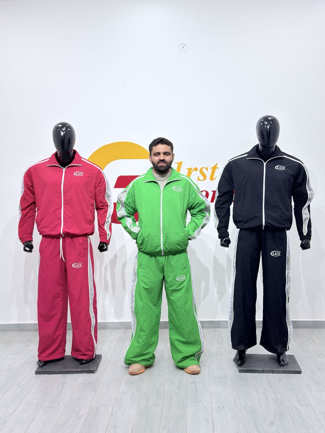 LUX Colour-Block Tracksuit