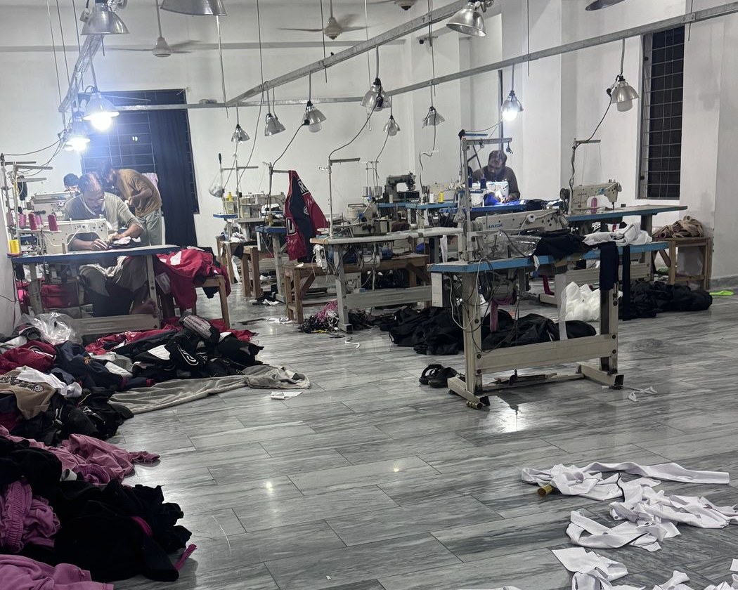 Sewing floor at F1RST World
