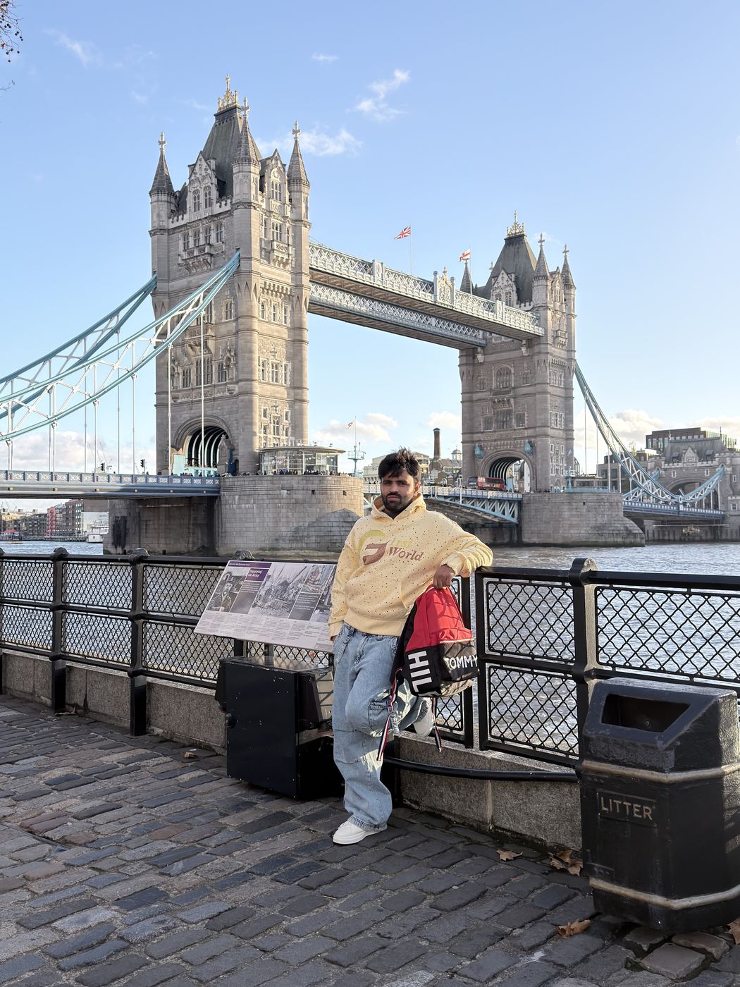 F1RST World brand on location