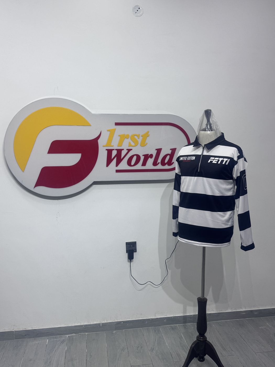 Fetti Striped Rugby Jersey