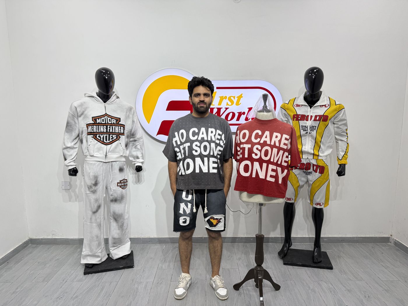 No Cares Get Some Money Tees